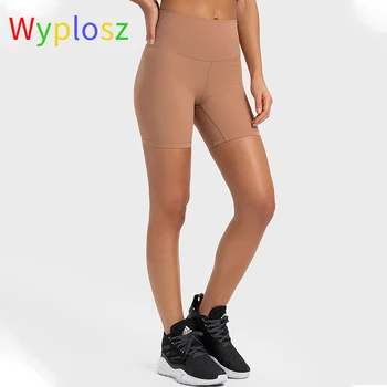 Wylosz מכנסי התעמלות נשים בגדי יוגה כושר ספורט אימון חזק ריצה חלקה בורג חוט גבוהה המותניים משלוח חינם