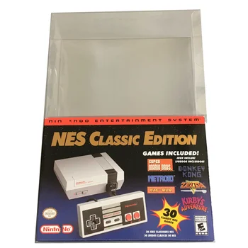 אוסף להציג את תיבת נס מיני/מערכת בידור של נינטנדו: NES קלאסי מהדורה אחסון תיבות שקופות, לאסוף את התיק.