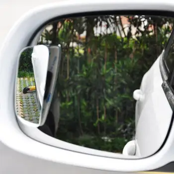 להתאמה אינסופית המראה הכתם העיוור היפוך רחב זווית עדשה המכונית מראה אחורית אבטחה עזר העדשה רכב במראה האחורית